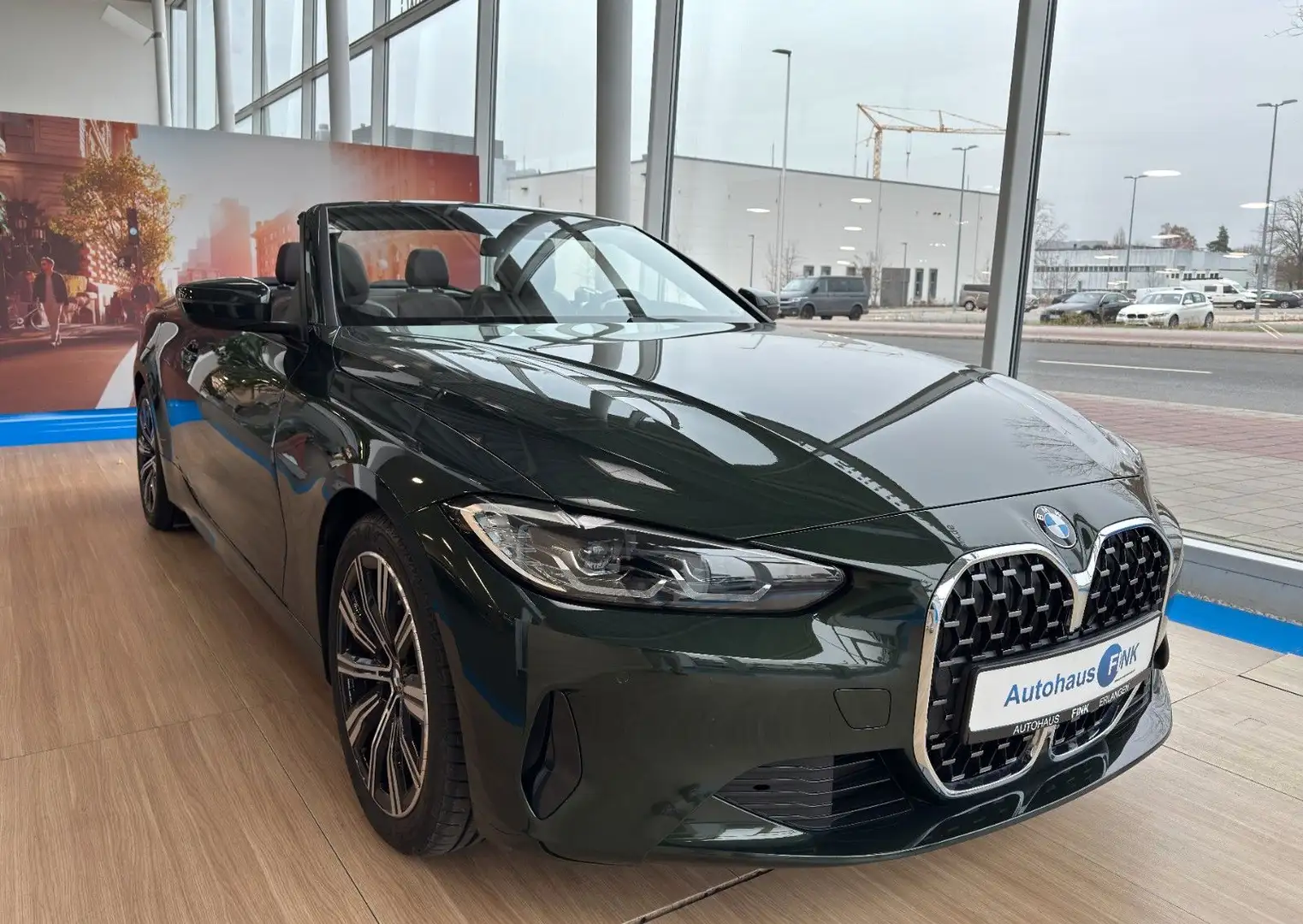 BMW 420 i Cabrio LC. Pro. Keyless Kamera LHZ H&K LED Vert - 1