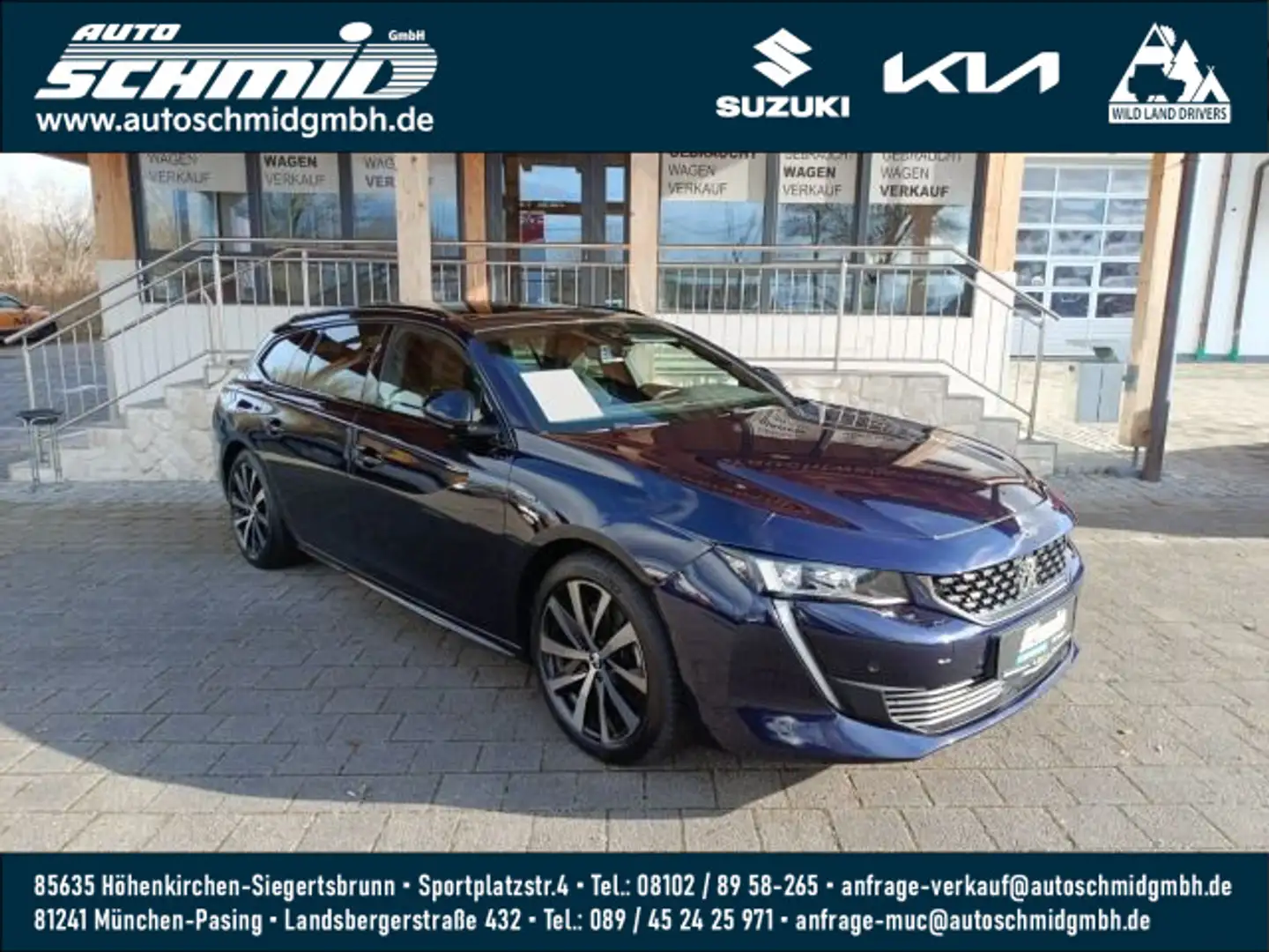 Peugeot 508 SW 2.0 BlueHDi 160 Allure|GT-Line|ACC|FOCAL| Blauw - 1