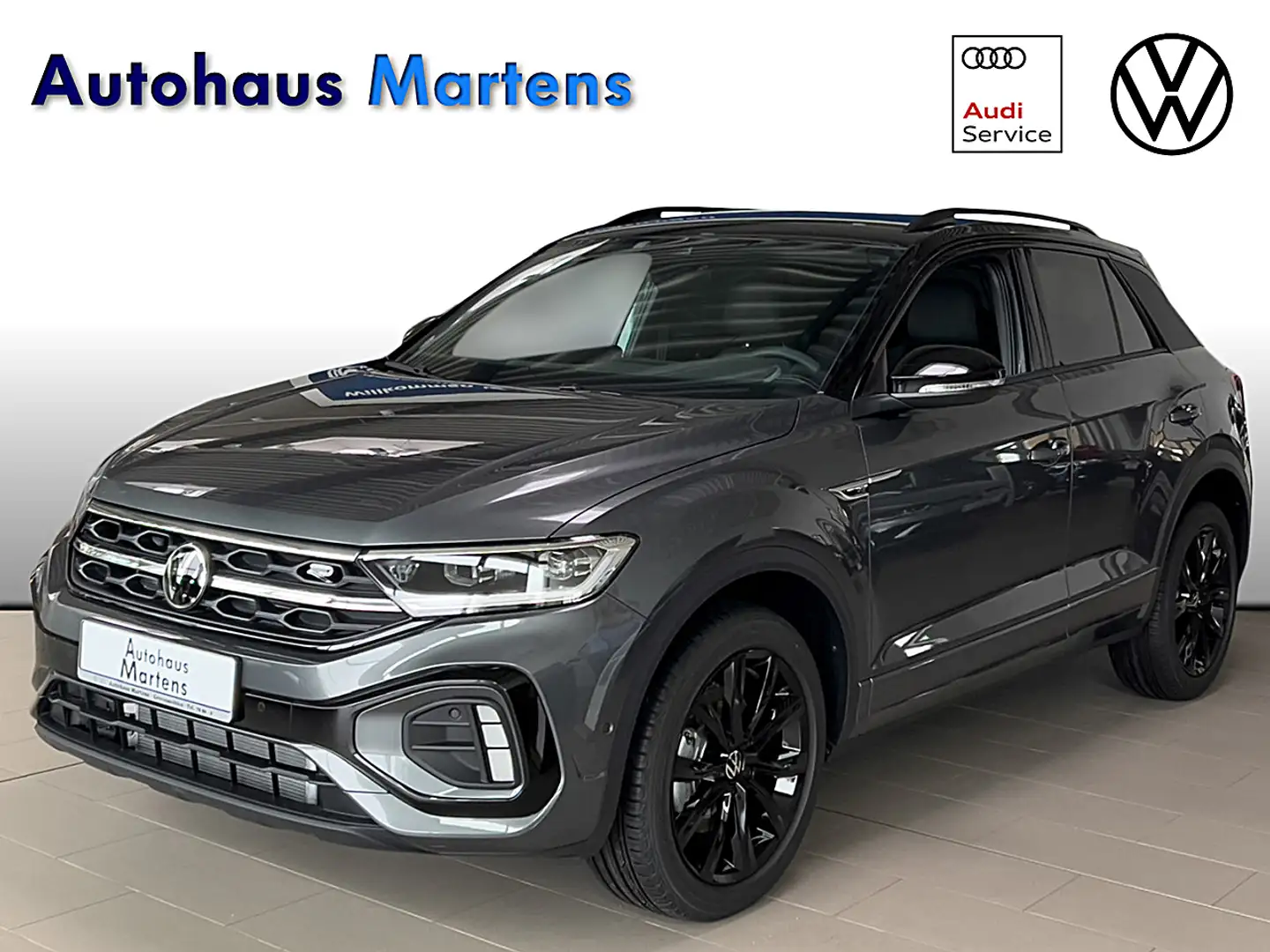 Volkswagen T-Roc R-Line 1.5 l TSI OPF 110 kW 7-Gang-DSG Klima Navi Negro - 1