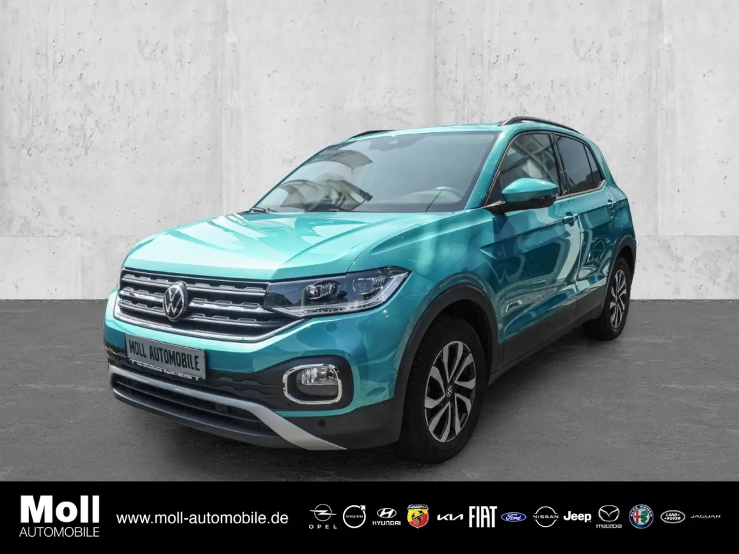 Volkswagen T-Cross Active 1.0 TSI EU6d Bleu - 1