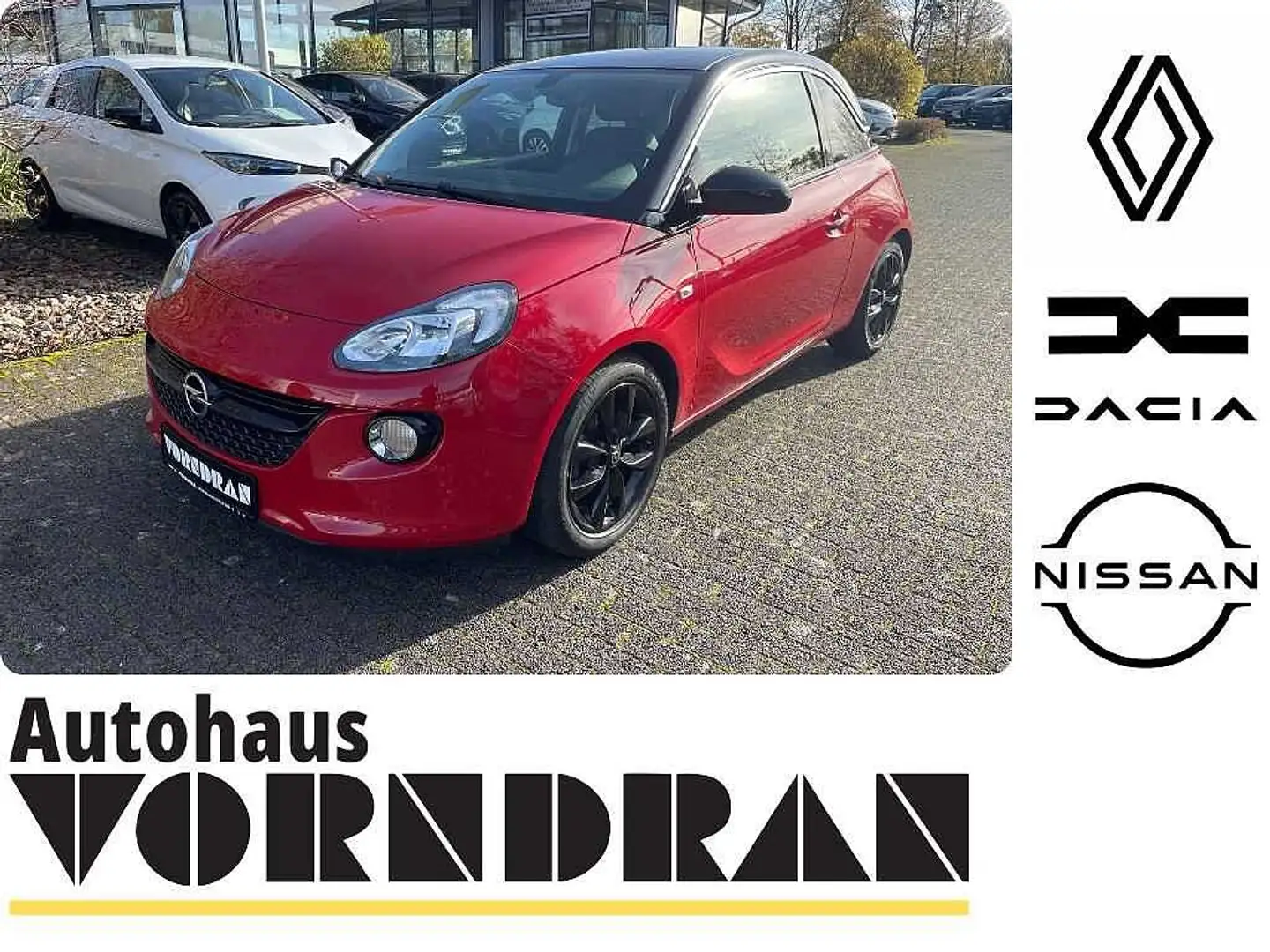 Opel Adam Jam 1.4 ecoFlex Klima PDC hi SHZ Lenkrad heizbar Rot - 1