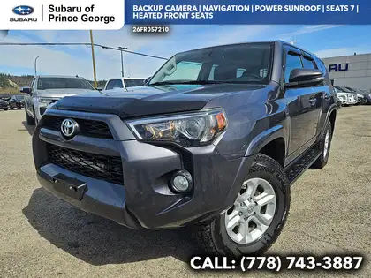 Gray 2014 Toyota 4Runner SR5 4WD SUV / Crossover Four-Wheel Drive 5-Speed Automatic