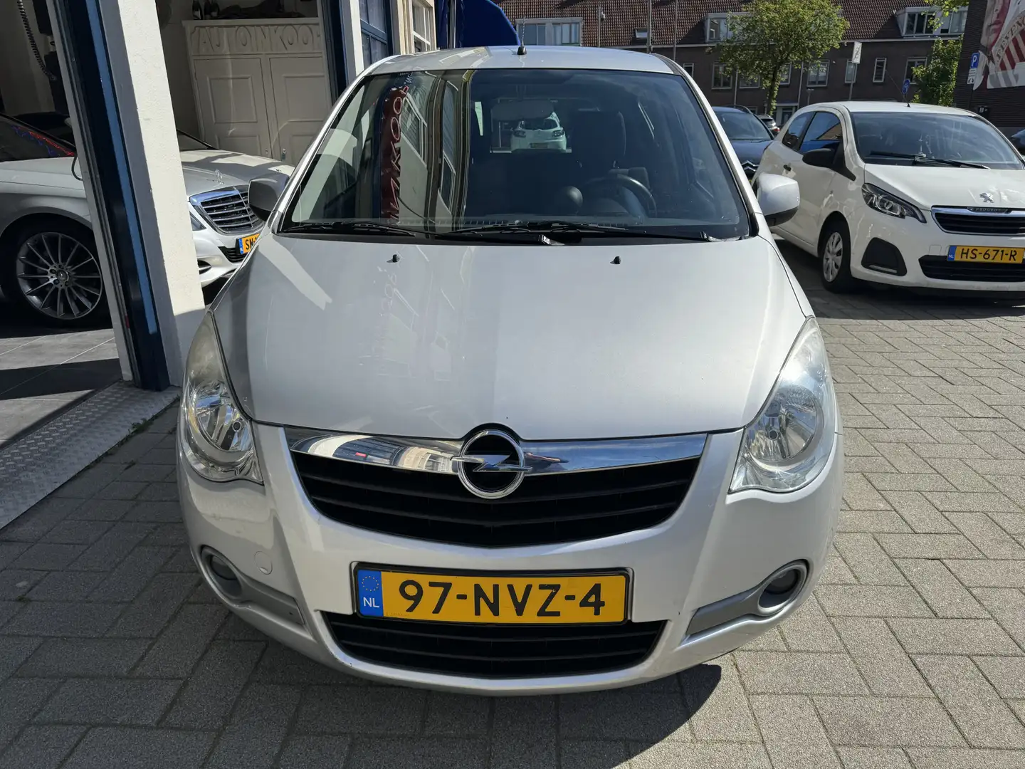 Opel Agila 1.2 Edition AIRCO/L.M VELGEN Grijs - 2