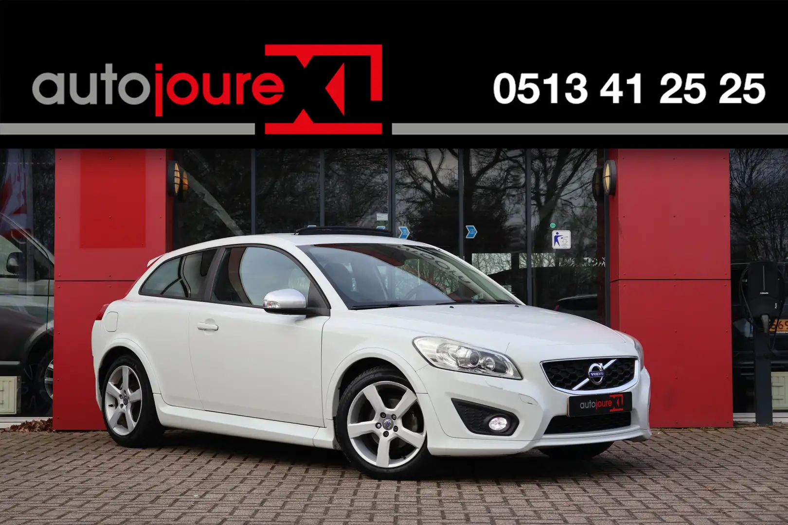 Volvo C30 1.6 D2 R-edition | Origineel NL | Schuif-/kantelda Weiß - 1