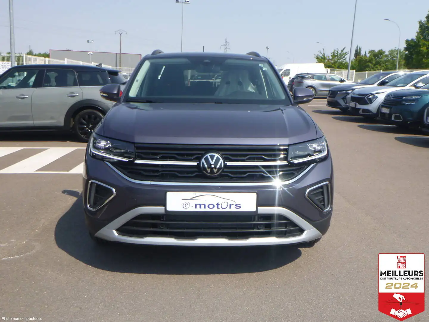 Volkswagen T-Cross 1.0 TSI 116 Start/Stop DSG7 R-Line +Si¨ges avant chauffants Gris - 2