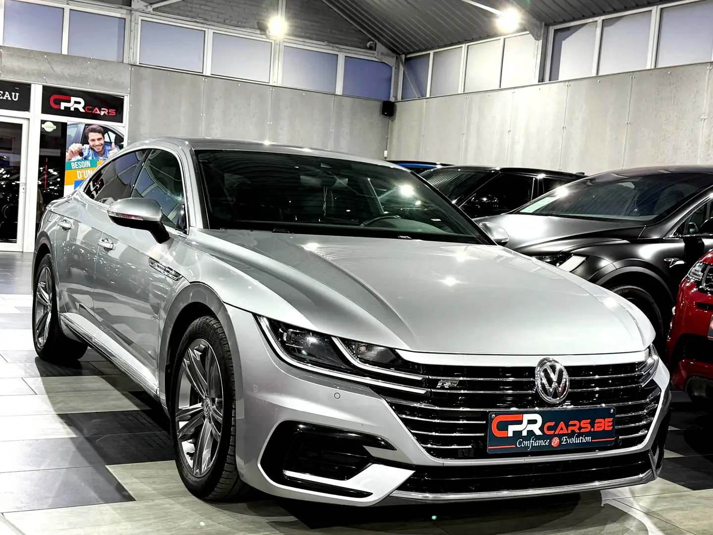 Volkswagen Arteon 2.0 TDi SCR R-Line 1e Main Etat Neuf Šedá - 2