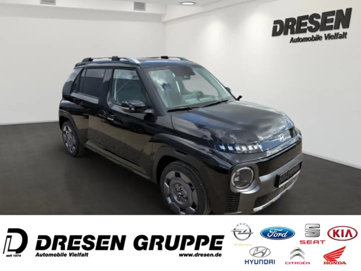 Hyundai Inster Cross/Effizienz-Paket/Navi/Rückfahrkamera/Sitzheiz Чорний - 2