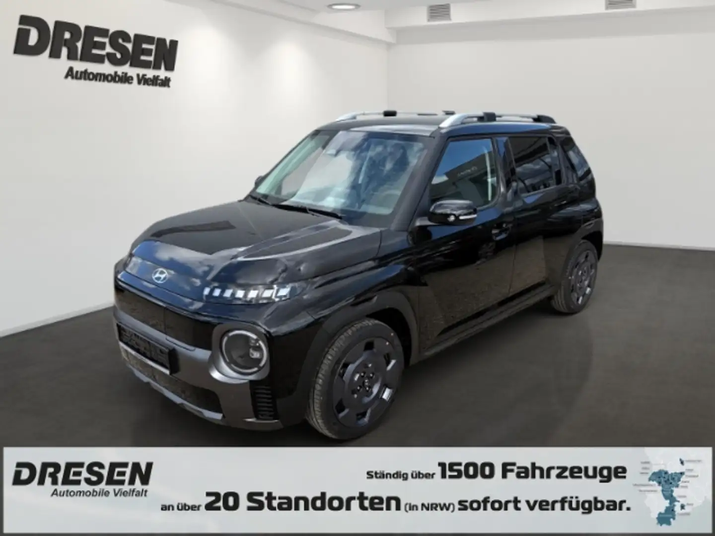 Hyundai Inster Cross/Effizienz-Paket/Navi/Rückfahrkamera/Sitzheiz Чорний - 1