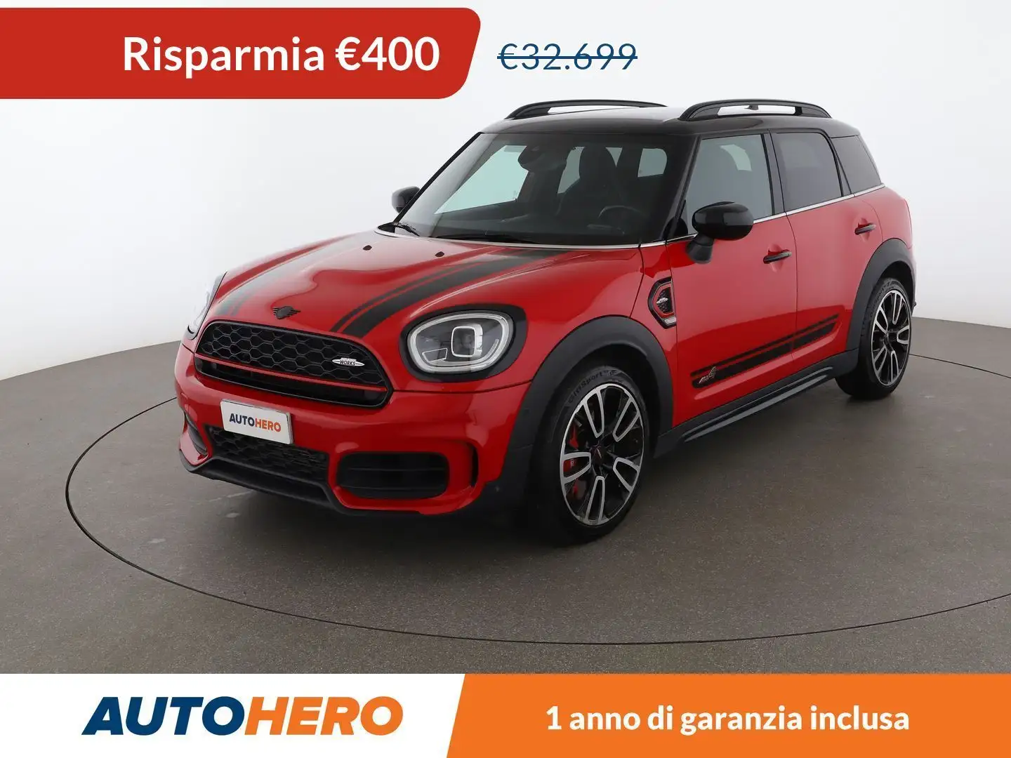 MINI John Cooper Works Countryman John Cooper Works ALL4 Rouge - 1