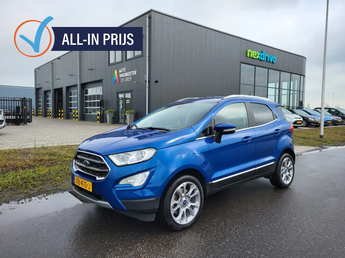 Ford EcoSport 1.0 Ecoboost 125 pk Titanium Winterpack 17" Trekha Bleu - 1