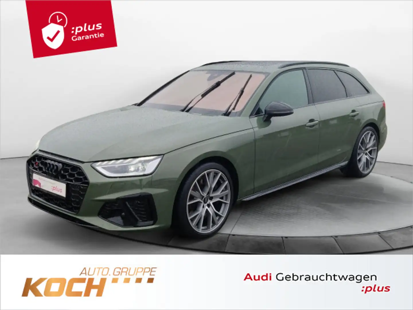 Audi S4 55 TDI q. Tiptr., Matrix, AHK, Pano, B& Grün - 1