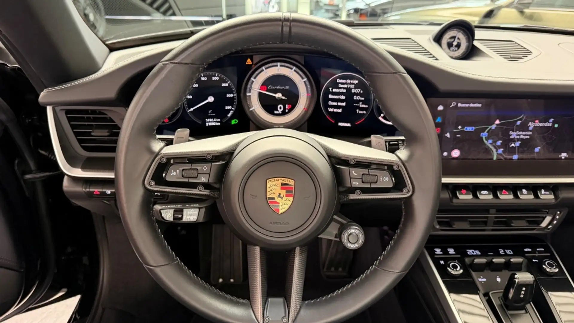 포르쉐 911 Turbo S Cabriolet 2024 검정 사진 8