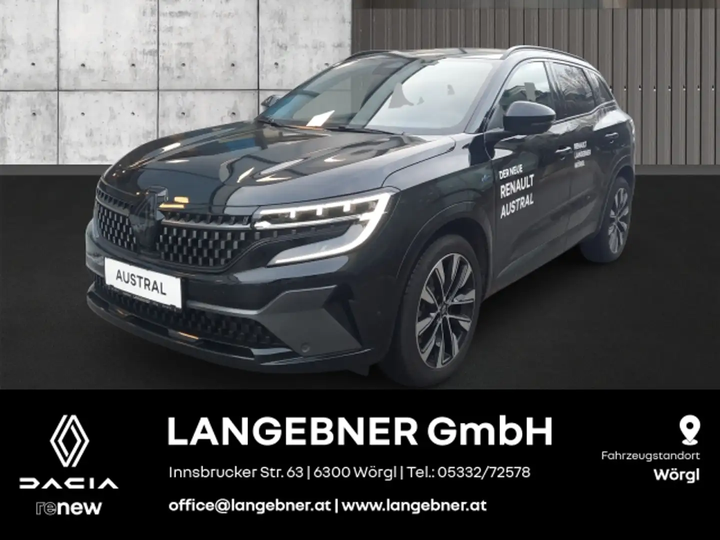 Renault Austral Iconic Alpine E-Tech 200 Zwart - 1