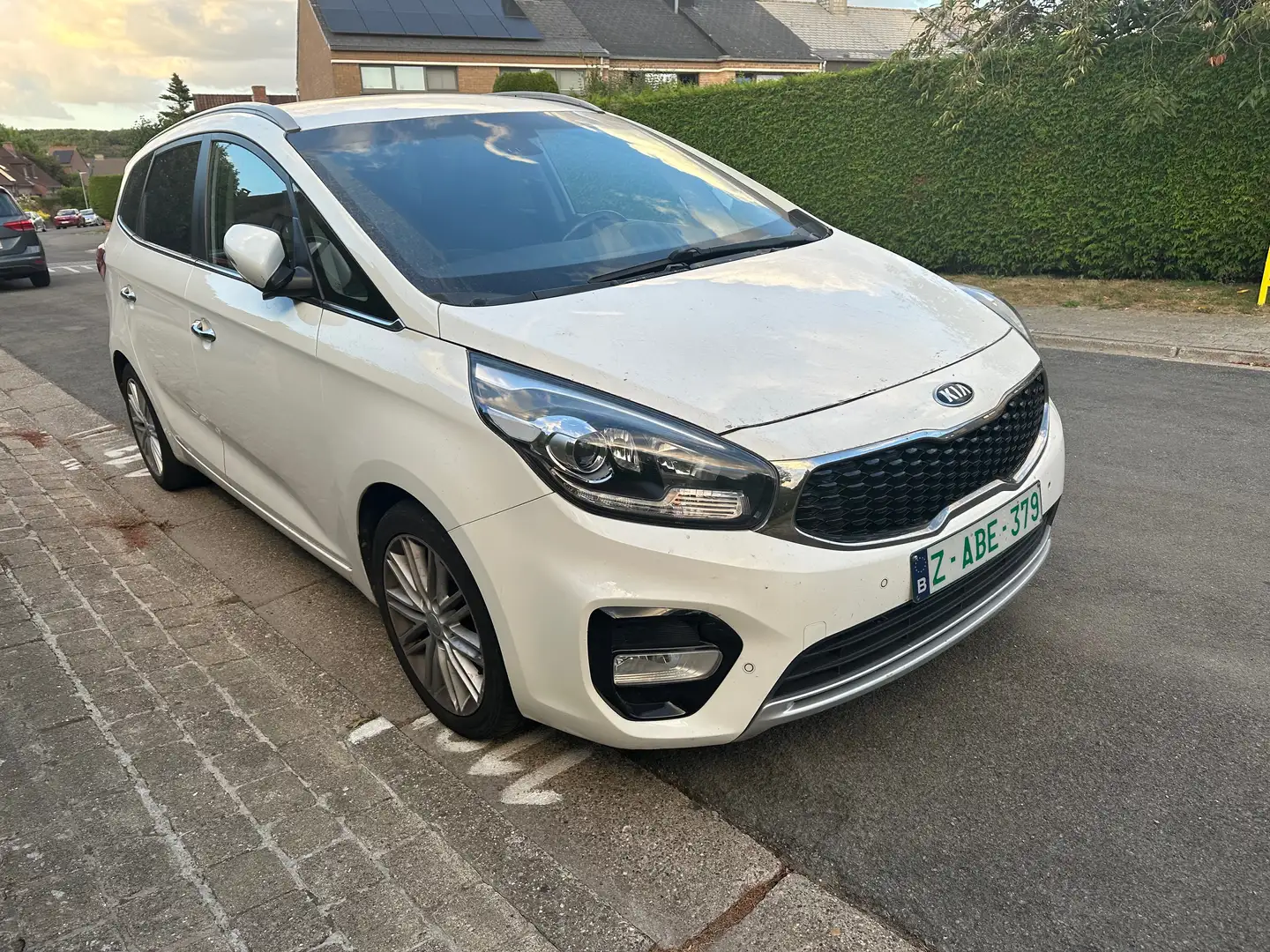 Kia Carens Carens 1.7 CRDi Navi Edition+ Blanc - 1