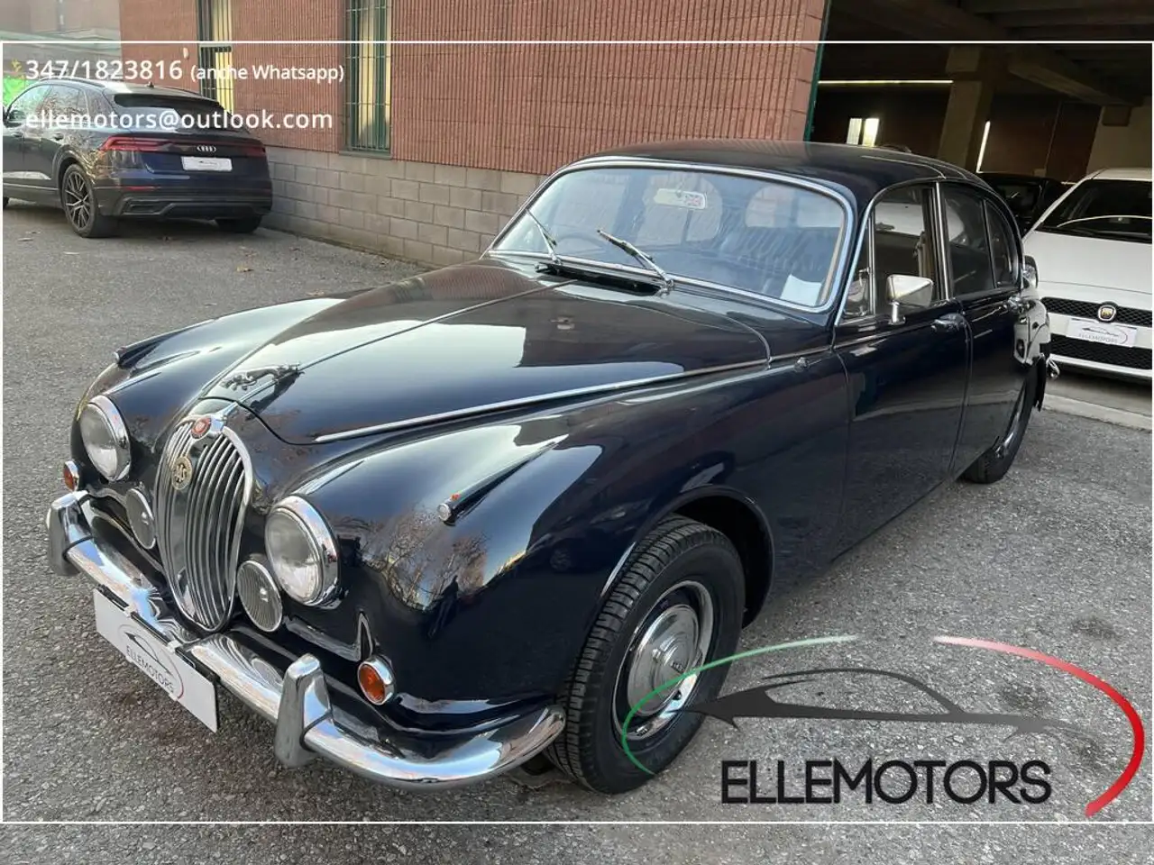 Jaguar Mk2 2.4 6 Cilindri Overdrive Targhe Italiane, foto 2