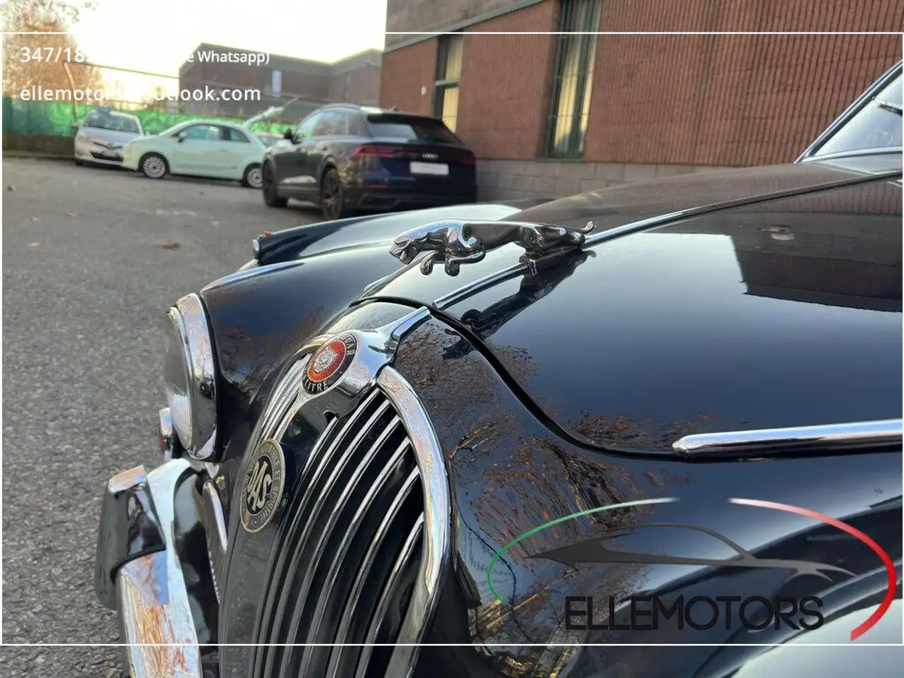 Jaguar Mk2 2.4 6 Cilindri Overdrive Targhe Italiane, foto 3
