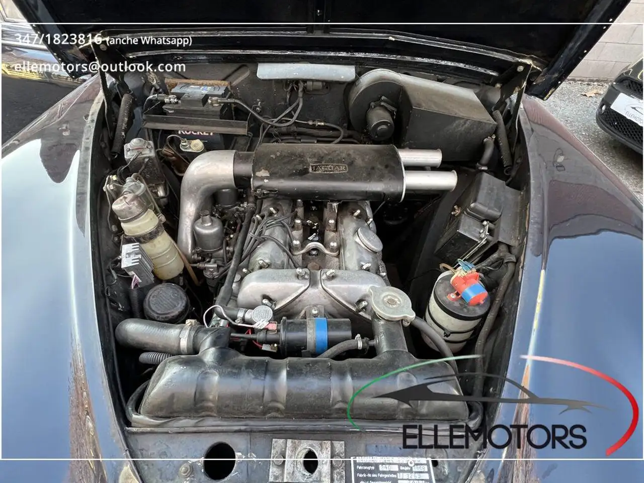 Jaguar Mk2 2.4 6 Cilindri Overdrive Targhe Italiane, foto 7