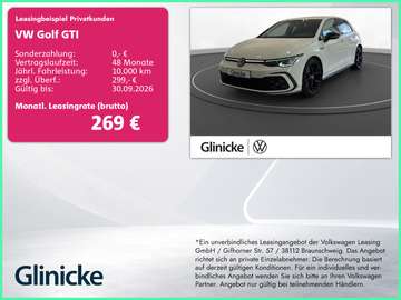 Golf VIII GTI AHK Matrix LM 19" Navi PDC vo+hi A