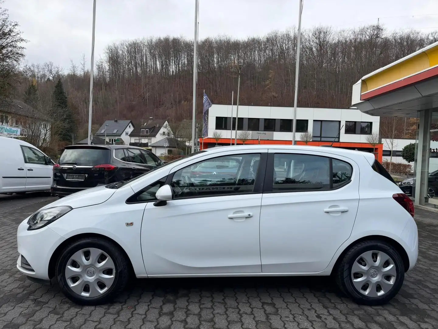 Opel Corsa E Edition, Klima,Service neu Weiß - 2
