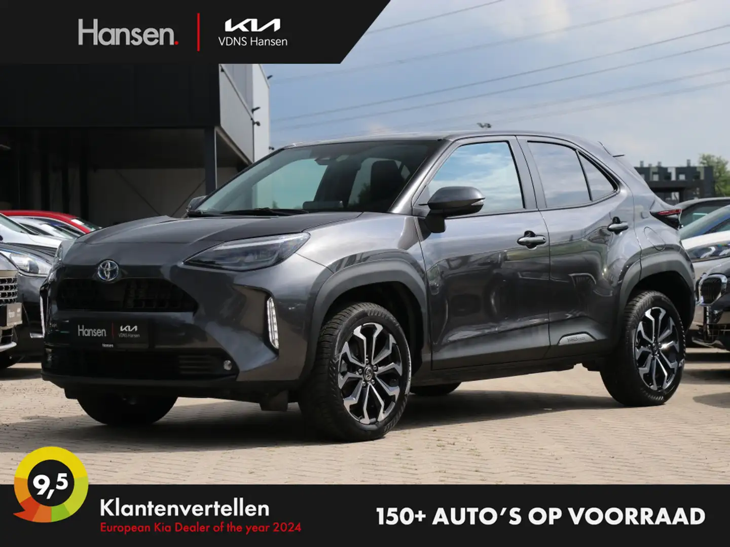 Toyota Yaris Cross 1.5 Hybrid 115 Dynamic I Apple/Android Navi I LED Grijs - 1