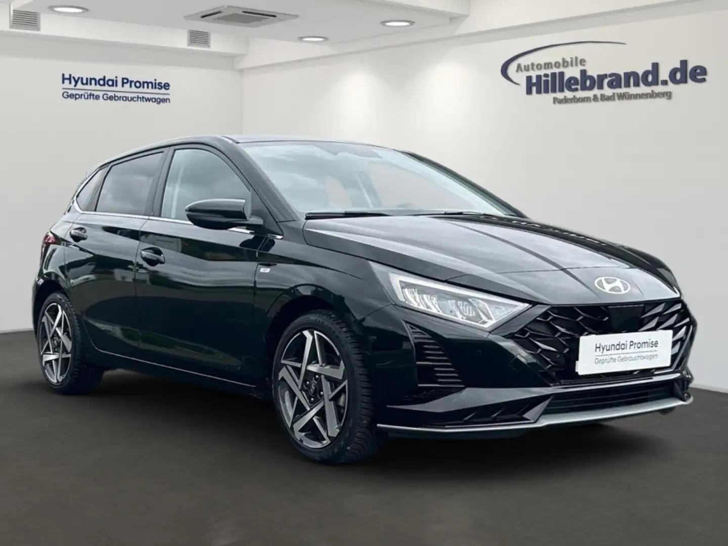 Hyundai i20 Prime Mild-Hybrid 1.0 T-GDI EU6d Zwart - 2