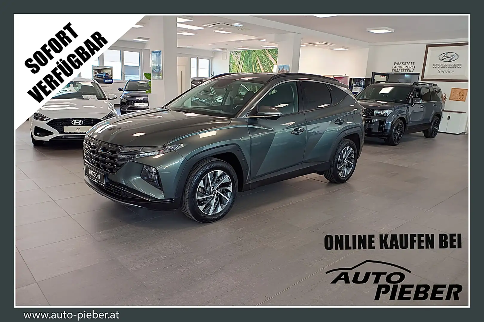 Hyundai TUCSON Tucson 1,6 T-GDI 2WD GO! *LED* *18 Zoll* *RFK* Grau - 1