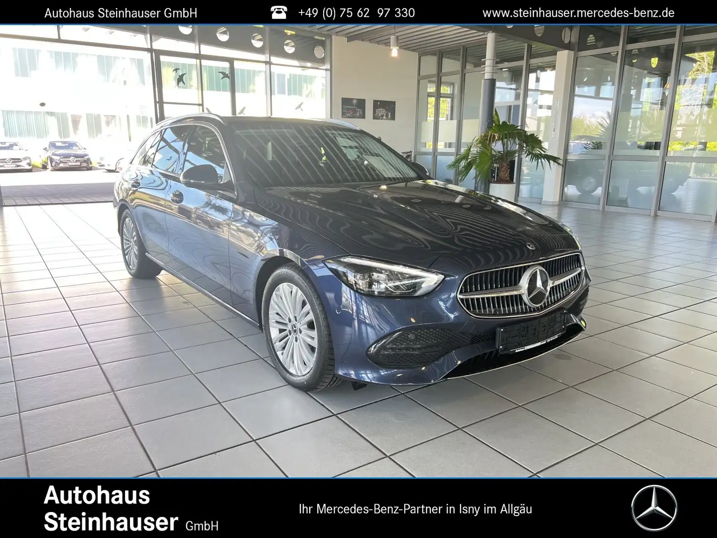 Mercedes-Benz C 220 C 220 d T 4MATIC AVANTGARDE/AHK/STANDHEIZUNG/LED Azul - 1