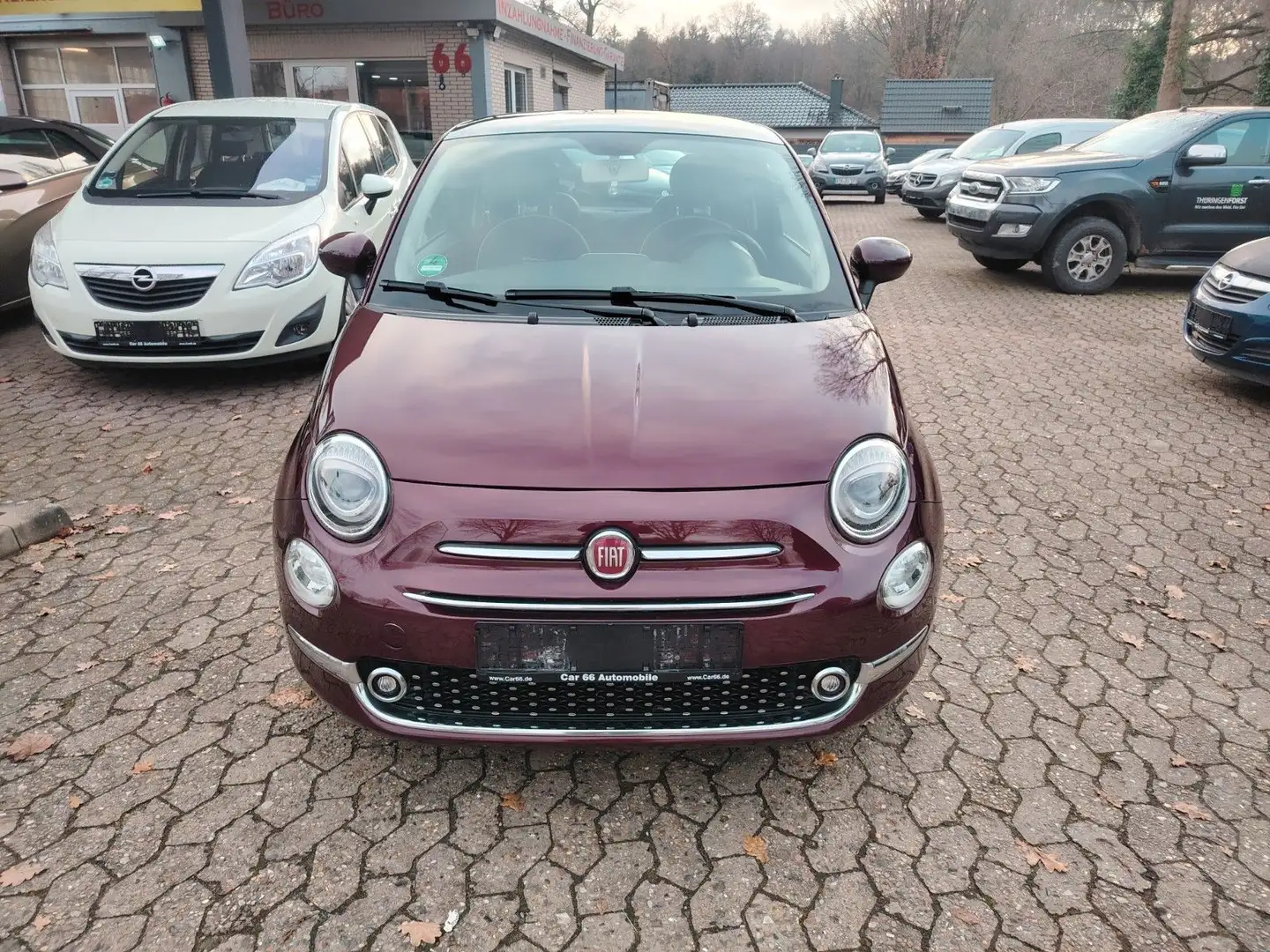Fiat 500 / Klimaanlage / Rouge - 2