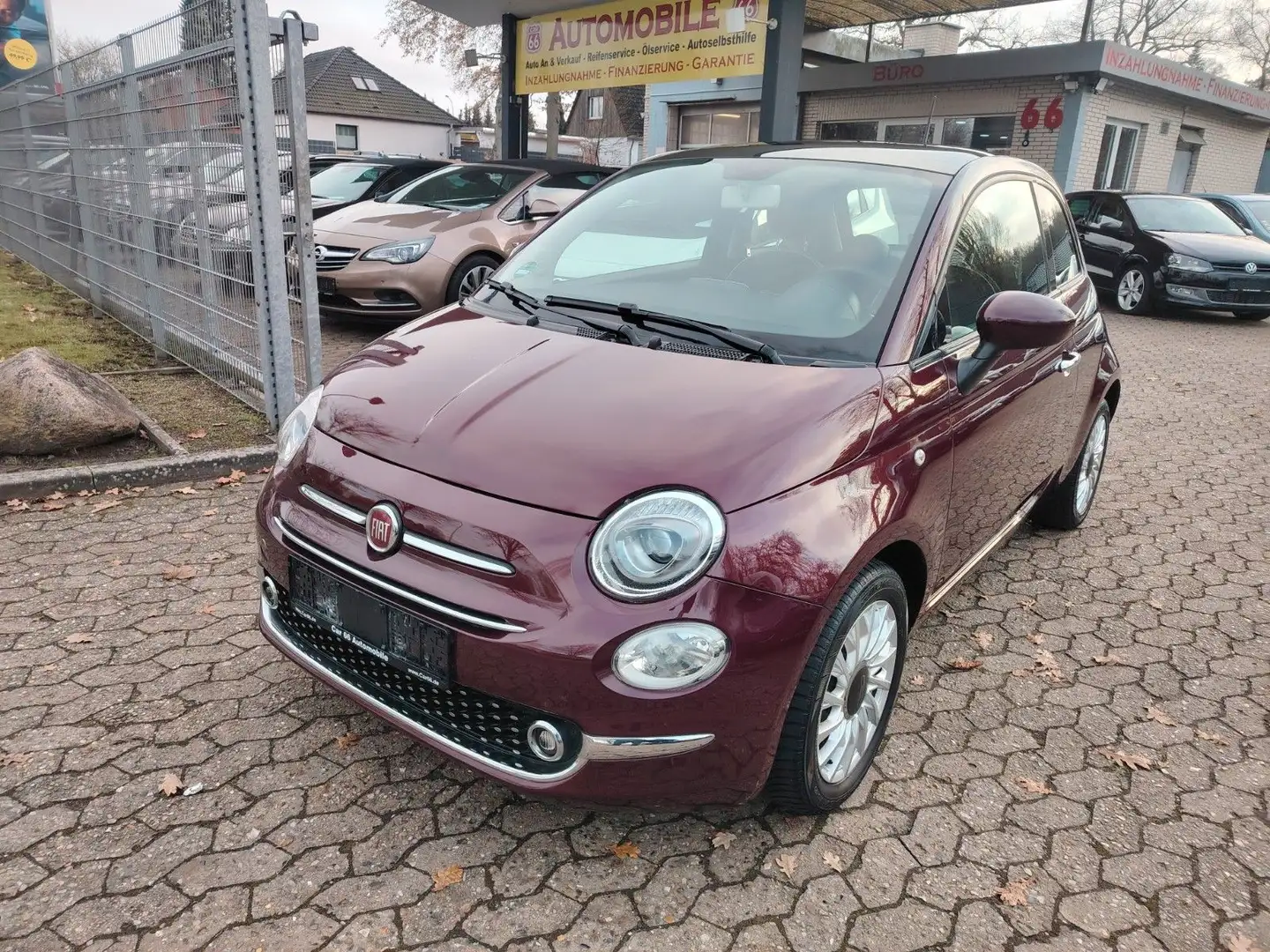 Fiat 500 / Klimaanlage / Rouge - 1