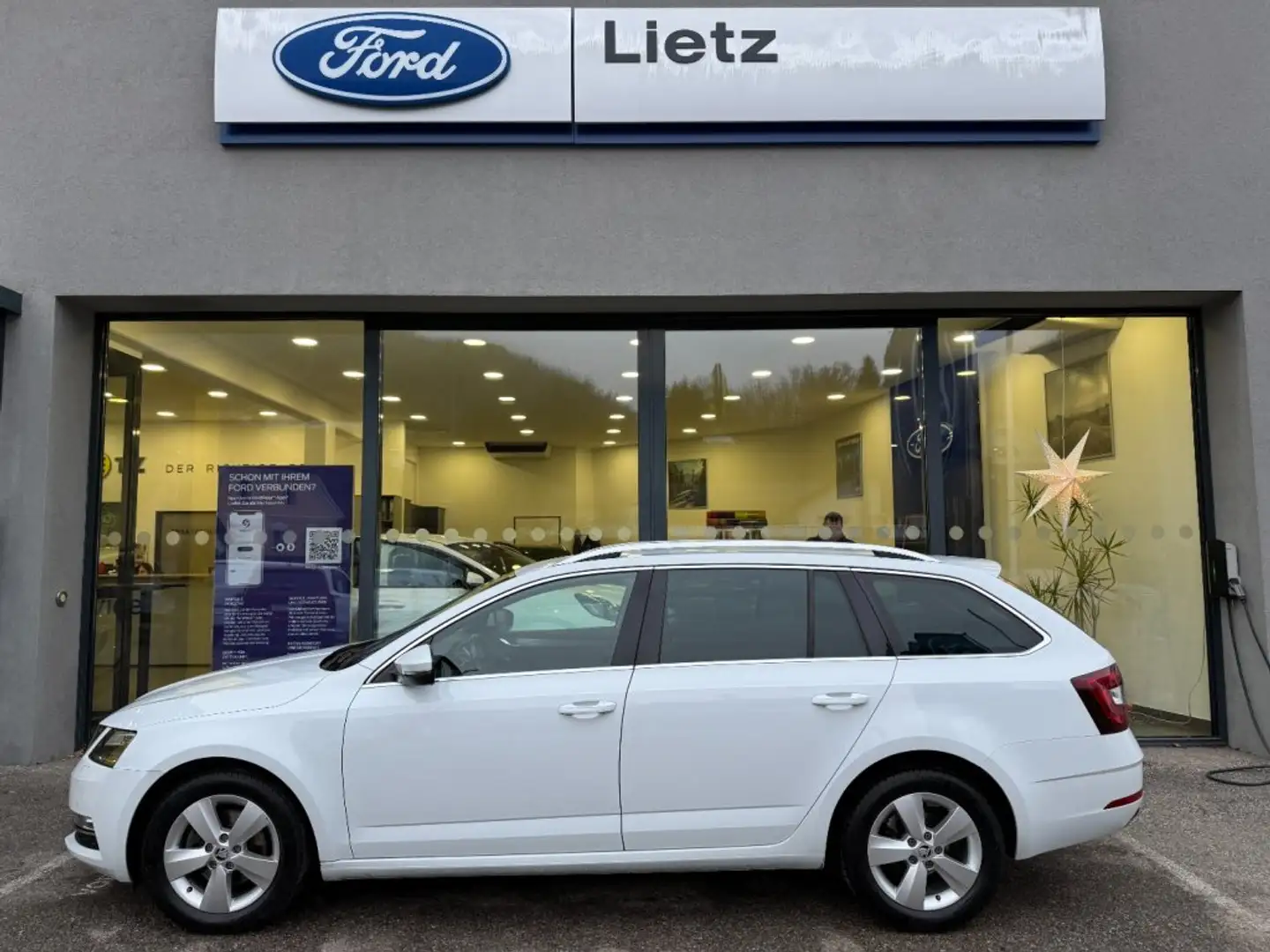 Skoda Octavia Combi Style 1,0TSI Weiß - 1