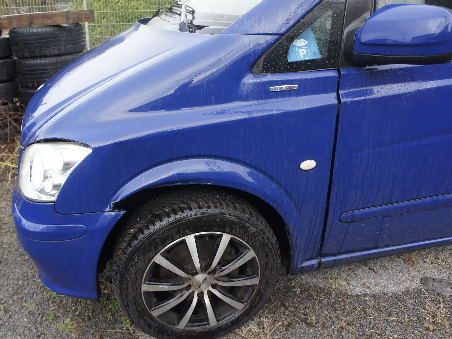 Mercedes-Benz Vito 113 CDI Lang Blauw - 2
