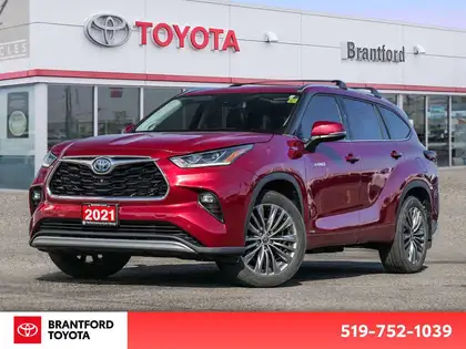 2021 Toyota Highlander Hybrid Platinum AWD