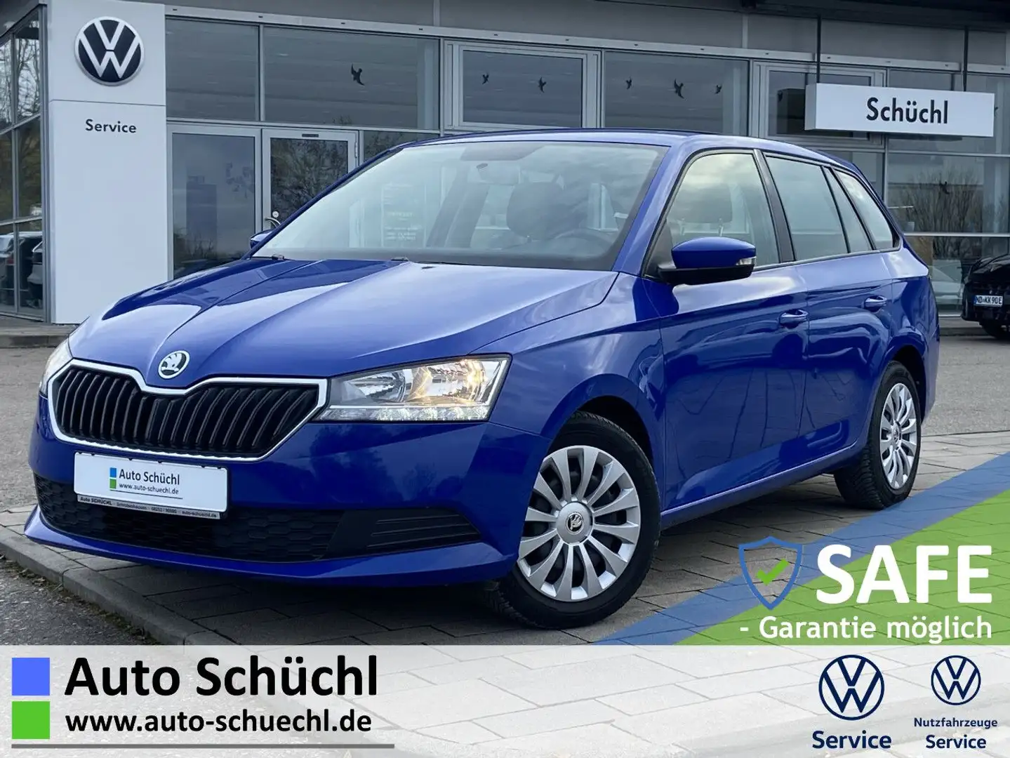 Skoda Fabia Combi 1.0 TSI Active SHZ+DAB+PDC+BLUETOOTH Blau - 1