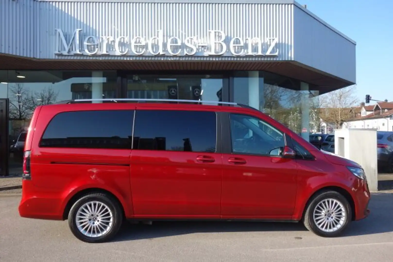 Mercedes-Benz V 220 V 220 d 4M STYLE LANG MOD 25 KAM 2xSCHIEBE DISTR Rosso - 2