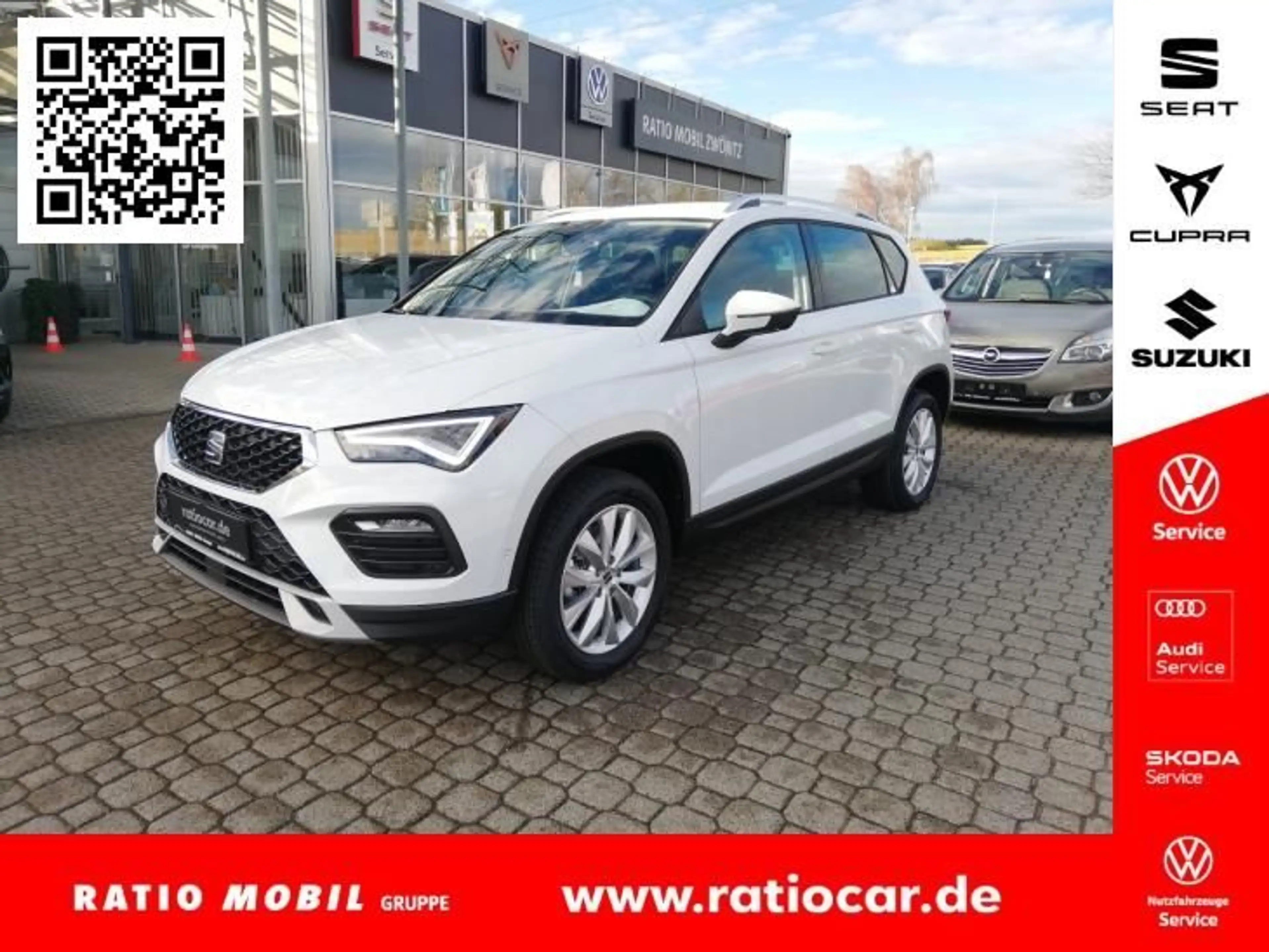 SEAT Ateca ATECA ROAD EDITION 1.5 TSI DSG NAVI PARKLENKASS.