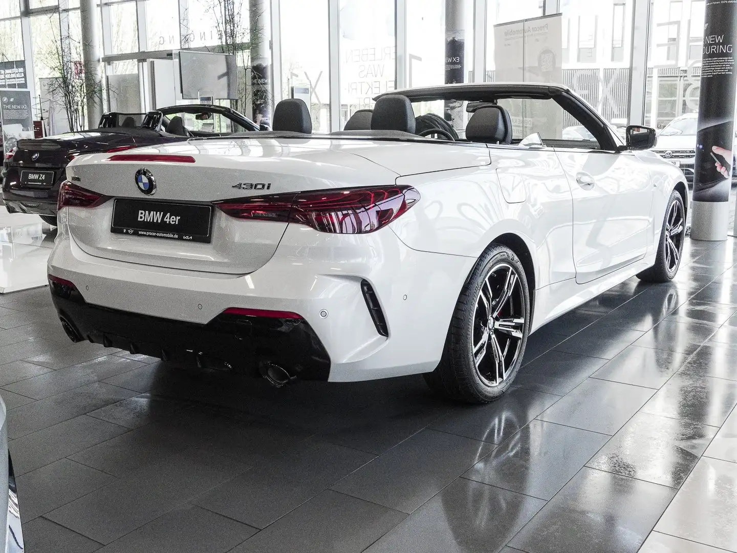 BMW 430 i xDrive Cabrio / M-Sport H/K PA RFK LED Klima White - 2
