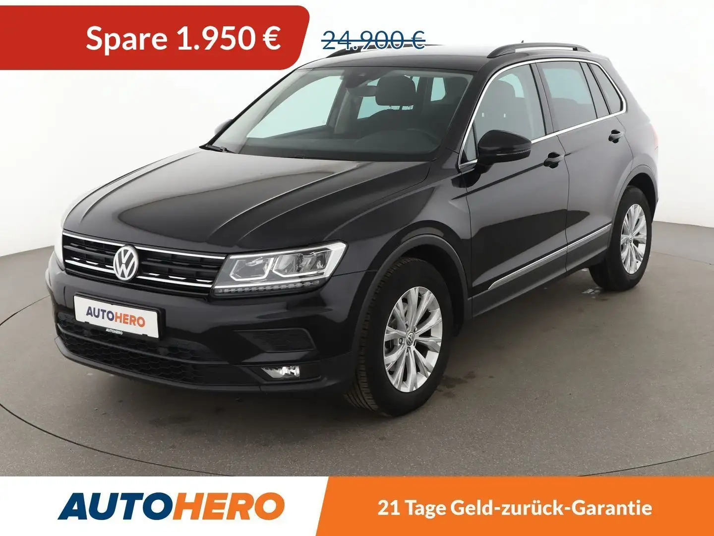 Volkswagen Tiguan 1.4 TSI ACT Comfortline BlueMotion Aut-*NAVI*PDC* Schwarz - 1