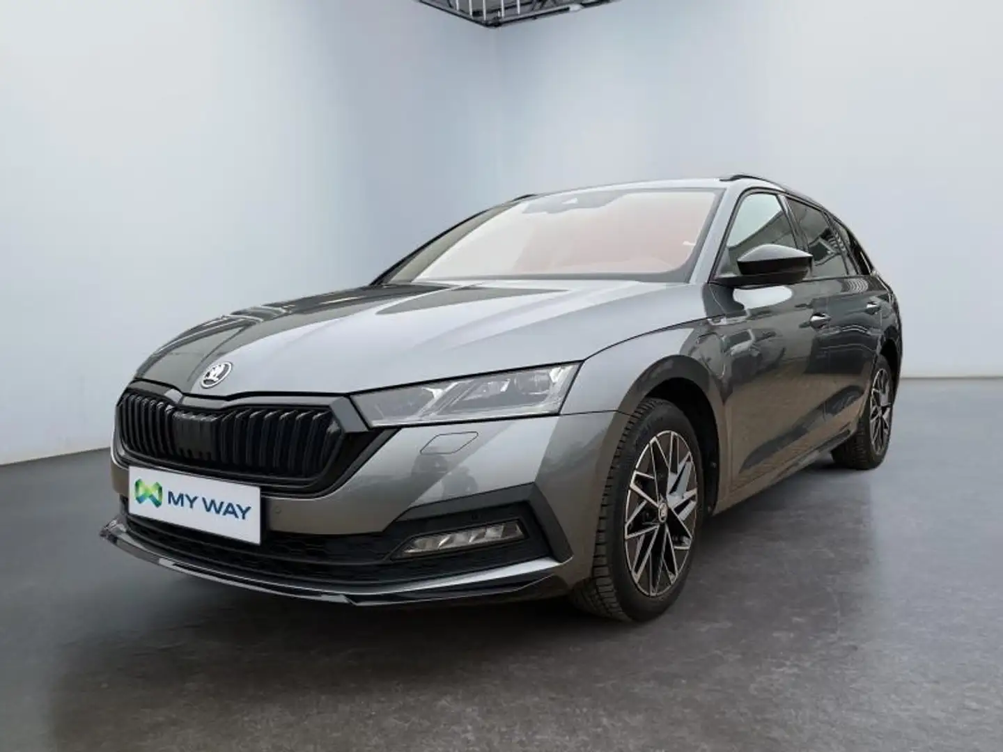 Skoda Octavia Sportline*Hybride*P-HEV*204ch* Zwart - 1