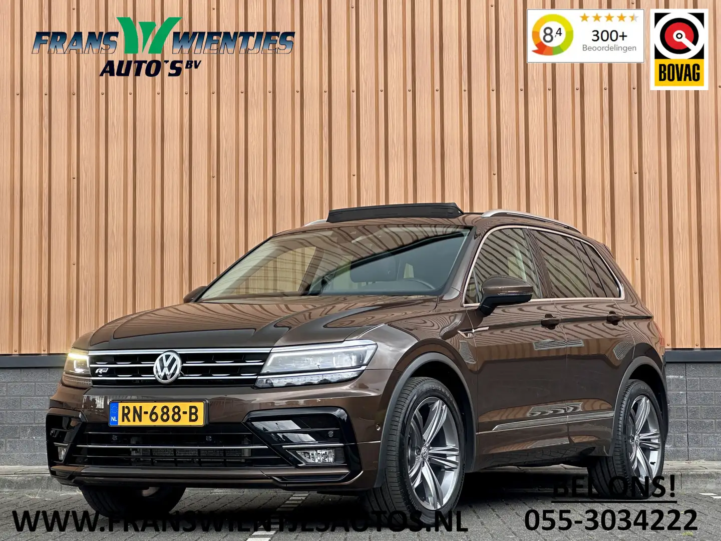 Volkswagen Tiguan 1.4 TSI ACT R-line | Panoramadak | Adaptive Cruise Brun - 1