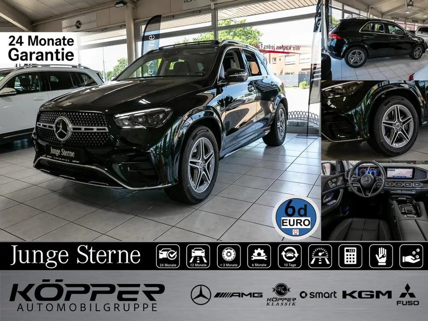 Mercedes-Benz GLE 580 4MATIC AMG Premium PLUS Airmatic Pano. Groen - 1