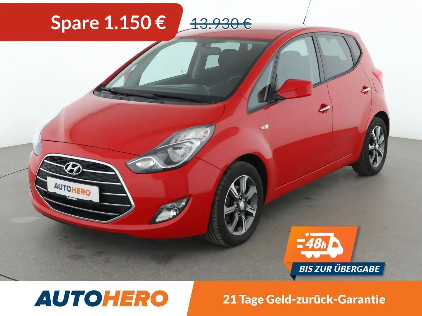Hyundai iX20 1.6 Space blue*PDC*SHZ*ALU*KLIMA*BLUETOOTH* Rot - 1