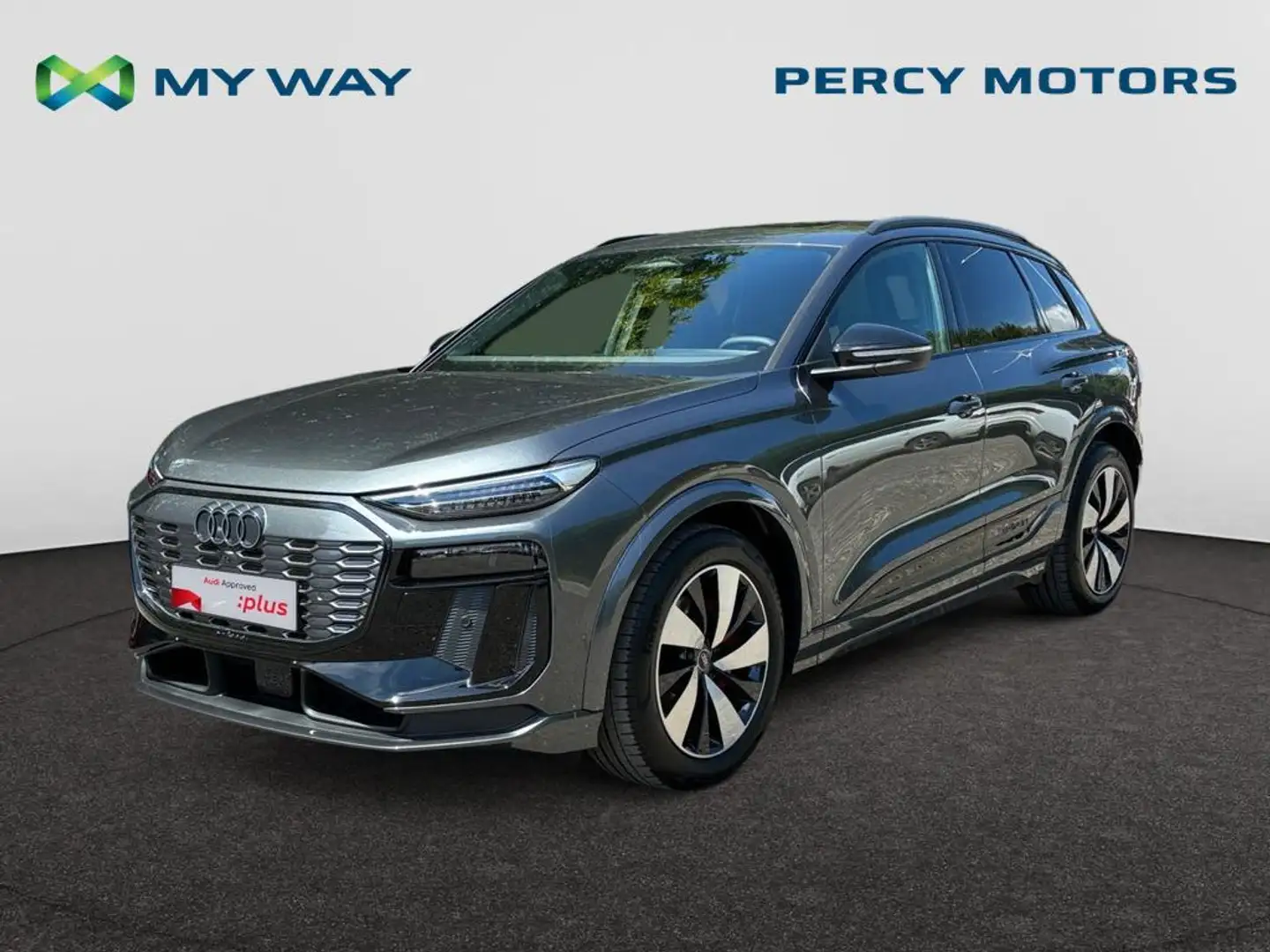 Audi Q6 e-tron e-tron e-Tron 100 kWh 55 Quattro S-line Gris - 1