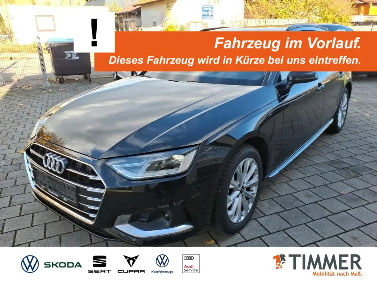 Audi A4 Avant 35 TDI S tronic ADVANCED +LED +ACC +RKAM +V Schwarz - 1
