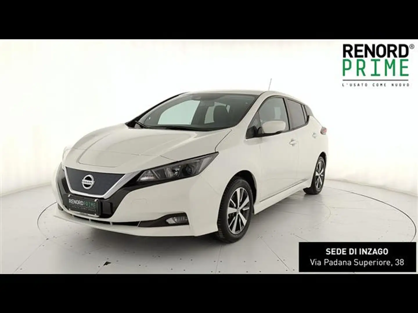 Nissan Leaf Acenta 40kWh 150cv my19 Bianco - 1