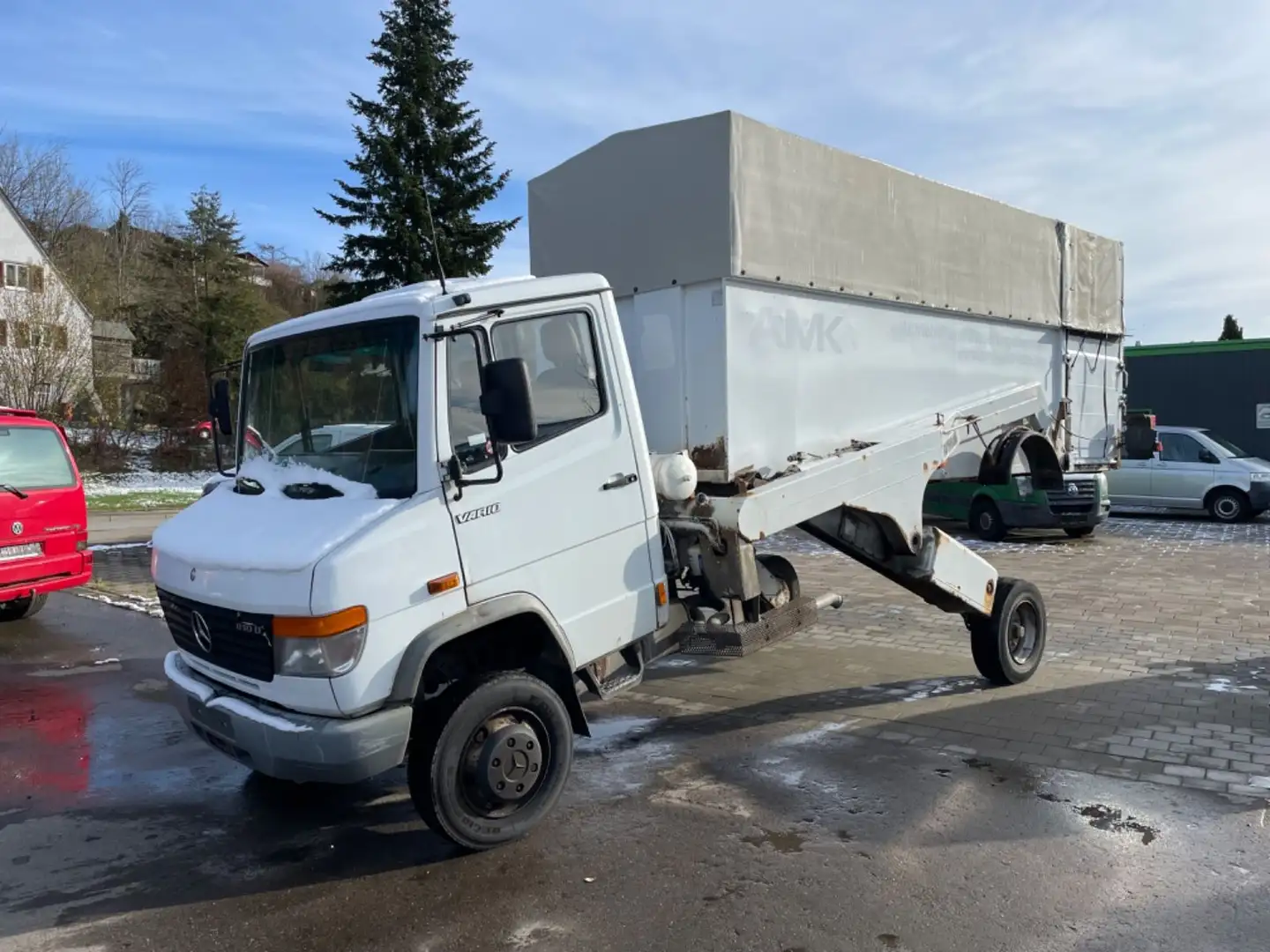 Mercedes-Benz 810 D Ruthmann * 1. Hand Weiß - 1