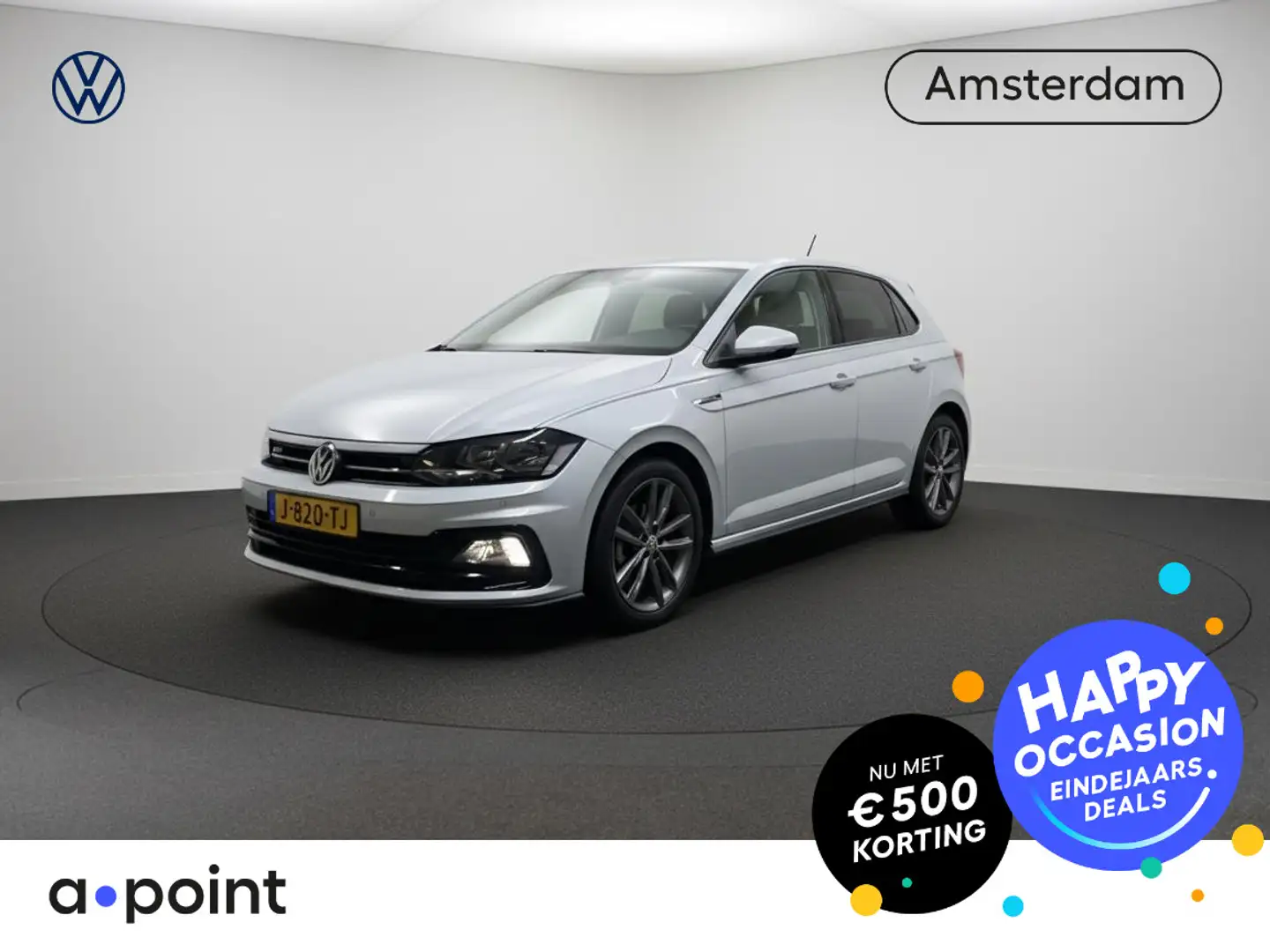 Volkswagen Polo 1.0 TSI Highline 116 pk | Navigatie | Parkeersenso Wit - 1