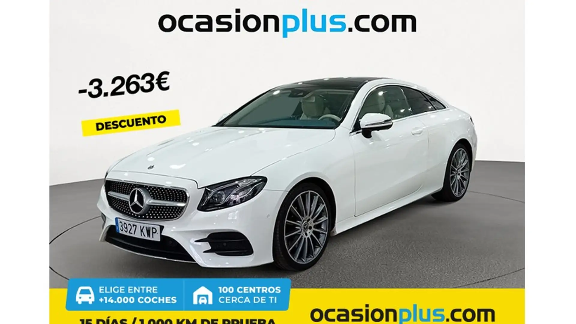 Mercedes-Benz E 220 Coupé 220d 9G-Tronic Bianco - 1