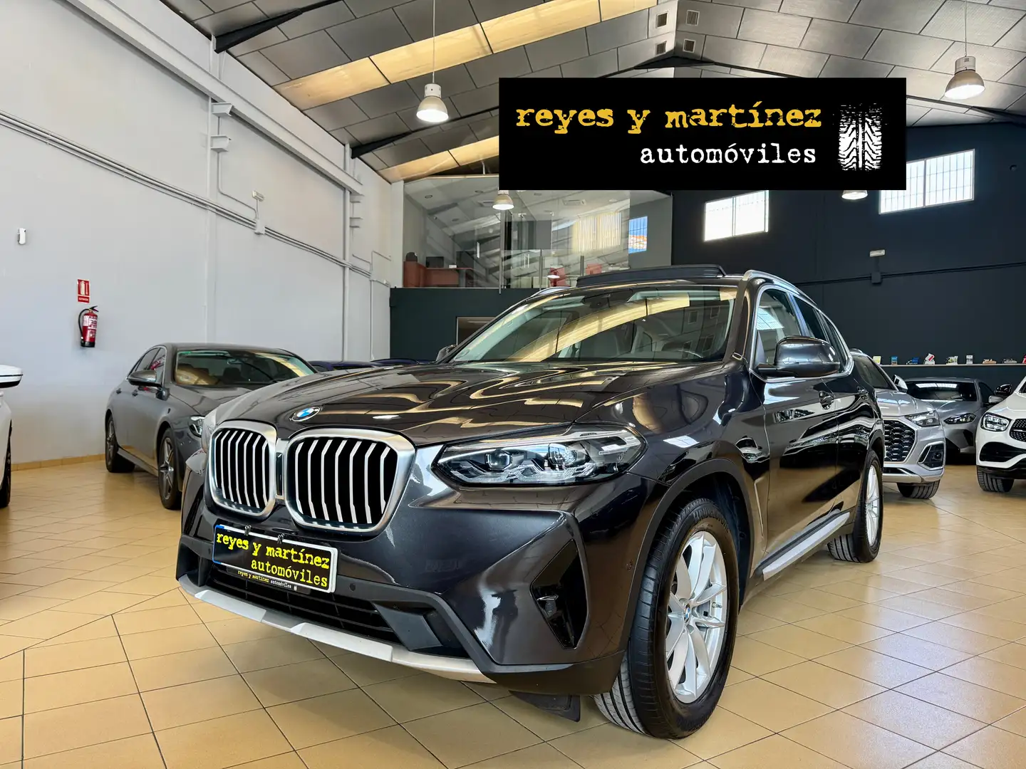 BMW X3 xDrive 20dA xLine Gris - 1
