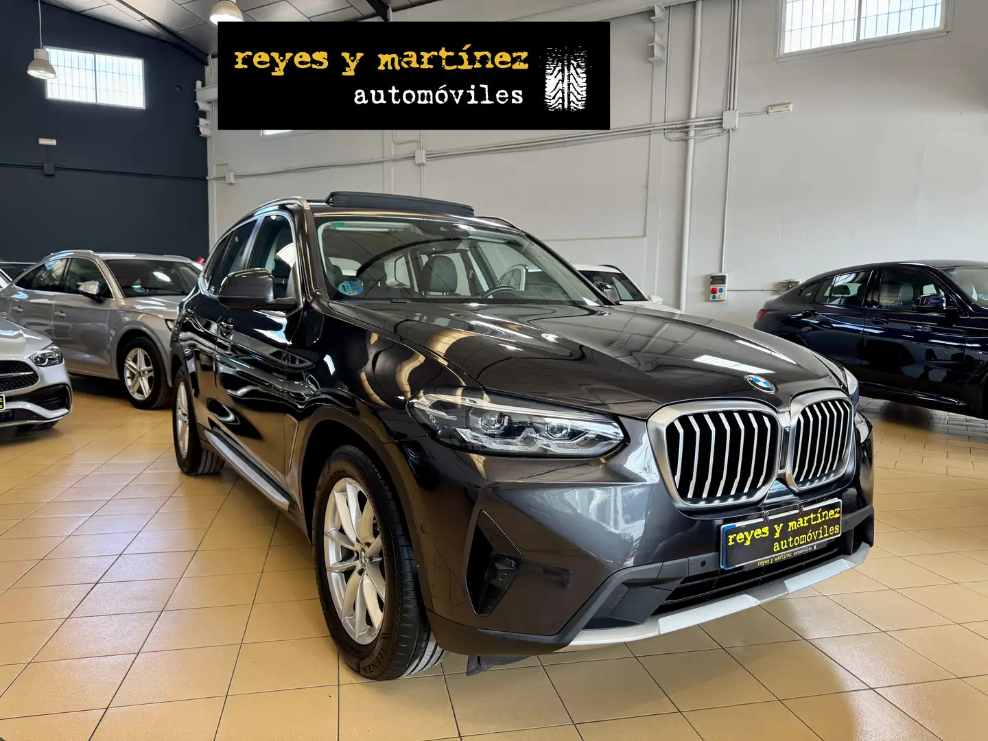 BMW X3 xDrive 20dA xLine Gris - 2