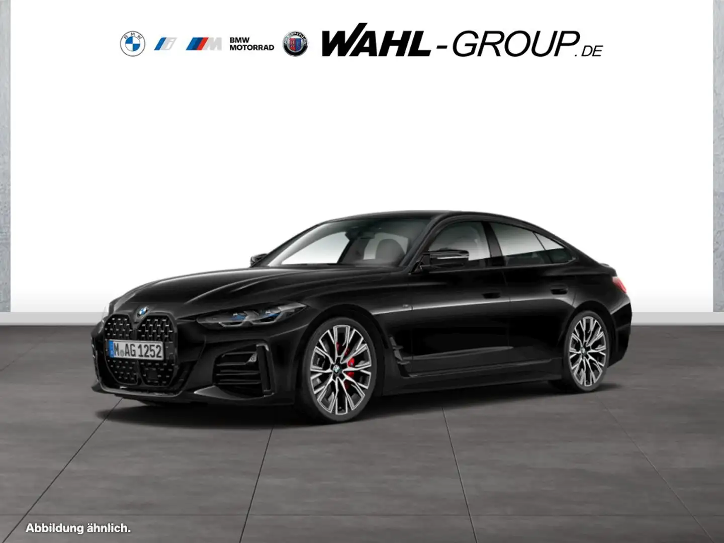 BMW 440 M440i xDrive GRAN COUPÉ M SPORT PRO LASER ALARM HU Schwarz - 1